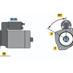 Bosch Starter Motor 0001125031 25 Bosch Starter Motor 0001125031 -Bosch shop 000112503113073928