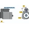 Bosch Starter Motor 0001340501---TRUCK -Bosch shop 000134050113075285