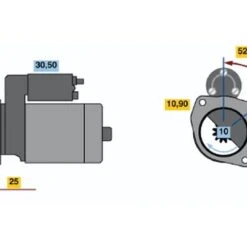 Bosch Starter Motor 0001369023---TRUCK 9 Bosch Starter Motor 0001369023---TRUCK -Bosch shop 000136902313210798