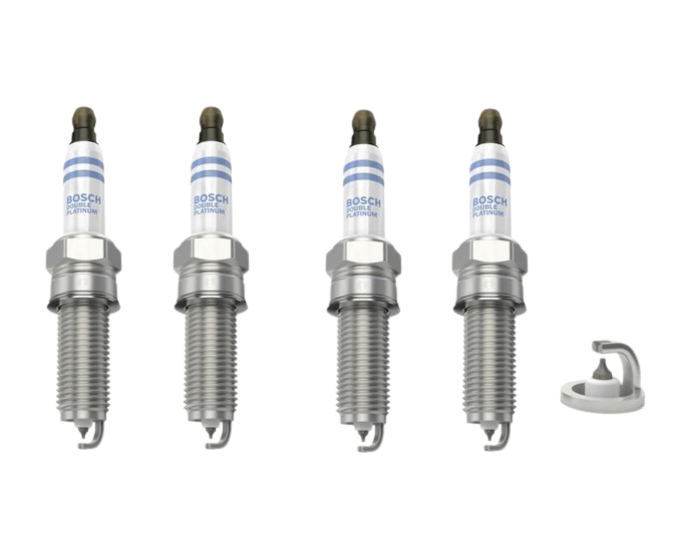 Bosch Double Platinum Spark Plugs YR6NPP332 (4 Pack) 7 Bosch Double Platinum Spark Plugs YR6NPP332 (4 Pack) - Image 5