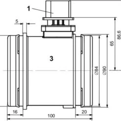 Bosch Mass Air Flow Sensor 0280218175 -Bosch shop 028021817513160977