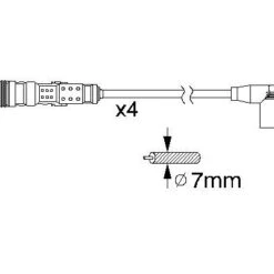 Bosch Ignition Cable Kit 0986356346 -Bosch shop 098635634613211340