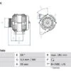 Bosch Alternator 1986A00890 2 Bosch Alternator 1986A00890 -Bosch shop 1986A0089013219211