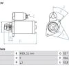 Bosch Starter Motor 1986S00686 2 Bosch Starter Motor 1986S00686 -Bosch shop 1986S0068613222665